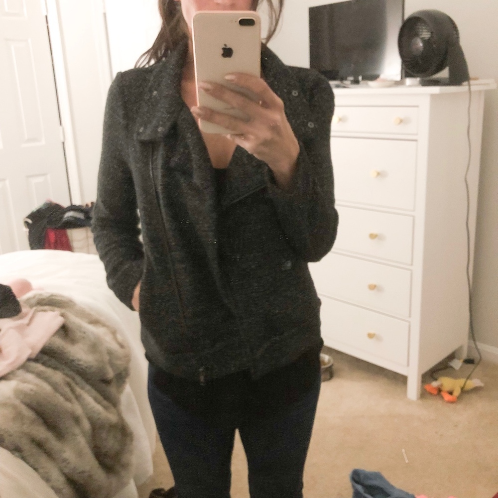 Tweed Moto Jacket - Picture 3 of 6